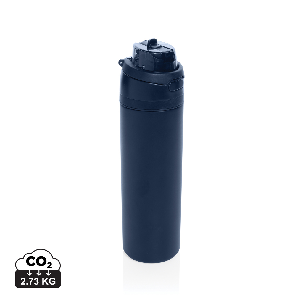 Bouteille publicitaire acier certifié RCS 700ml Omni Sip Bleu marine